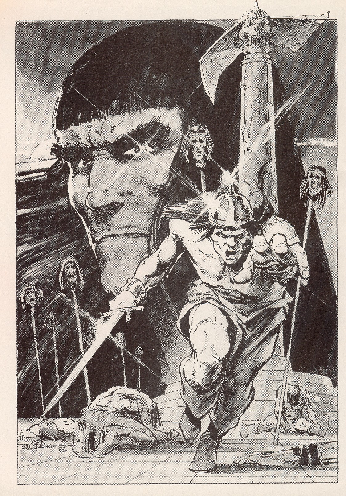 Read online The Savage Sword Of Conan comic -  Issue #76 - 2