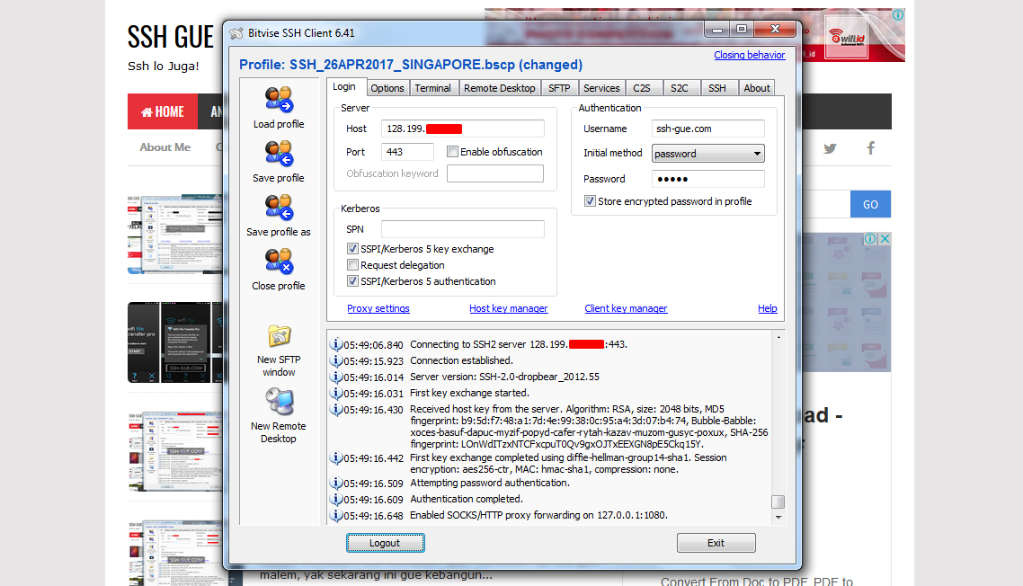 Account SSH Singapore Speedhack Terbaru 26 April 2017 Account SSH Singapore Speedhack Terbaru 26 April 2017