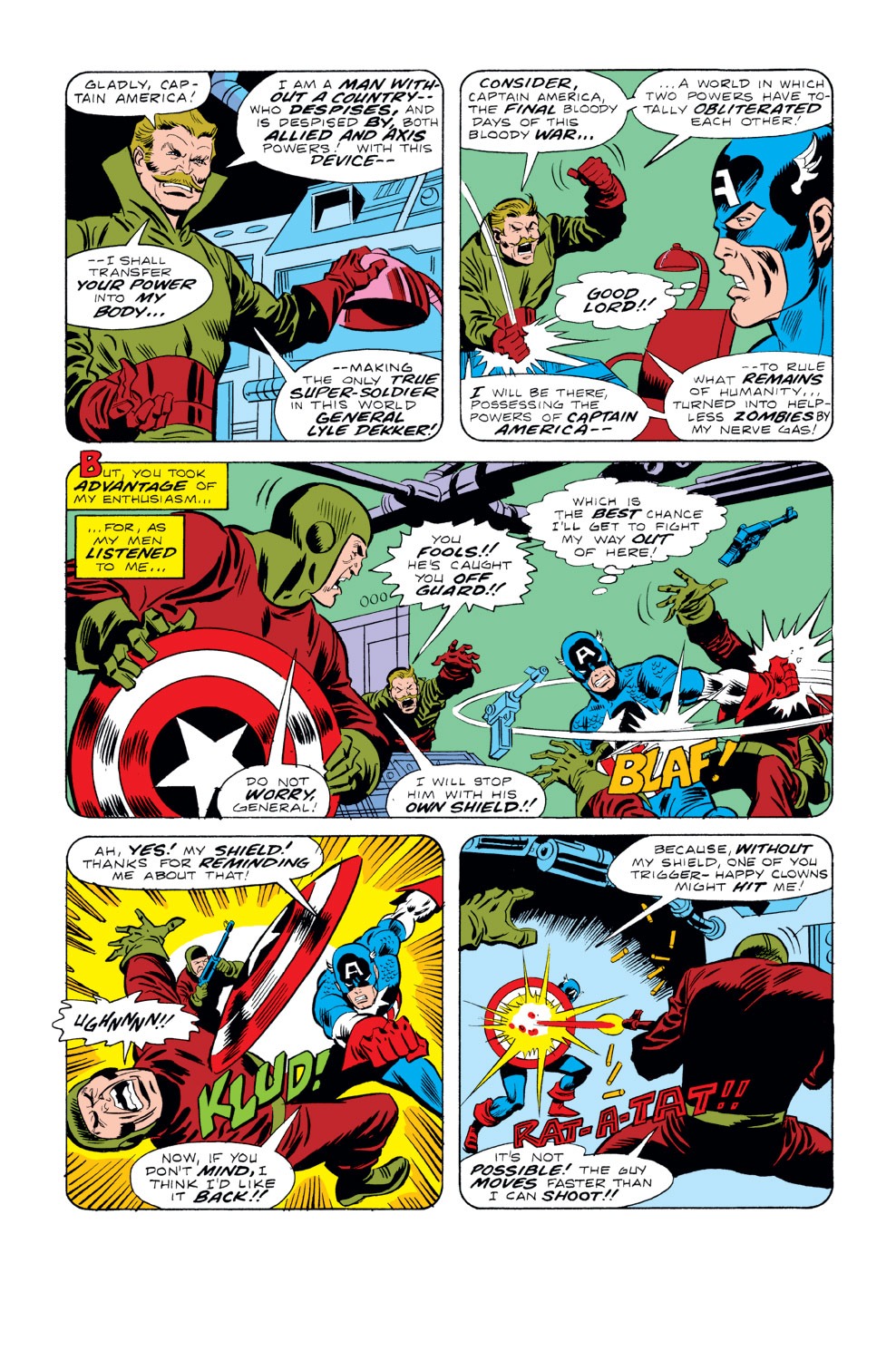 Captain America (1968) Issue #220 #134 - English 9