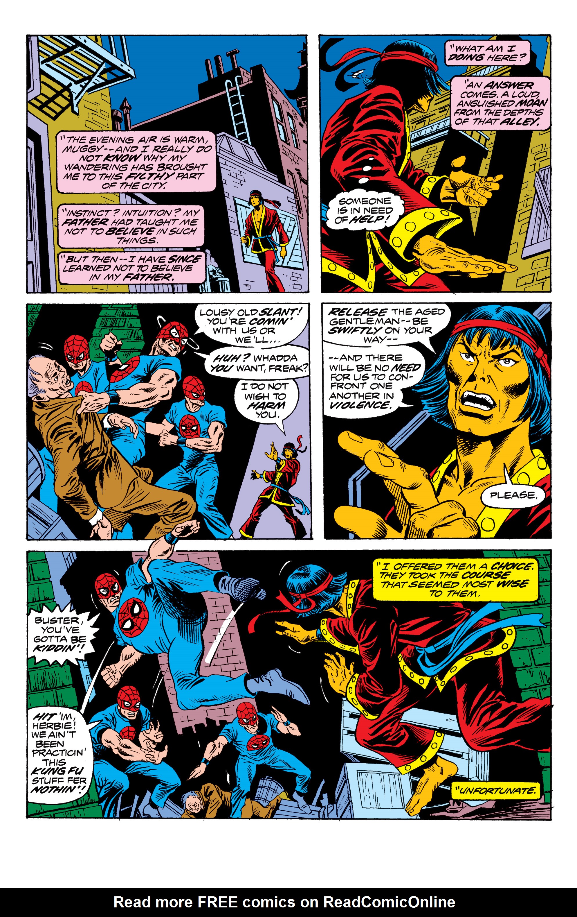 Read online Master of Kung Fu Epic Collection: Weapon of the Soul comic -  Issue # TPB (Part 2) - 87