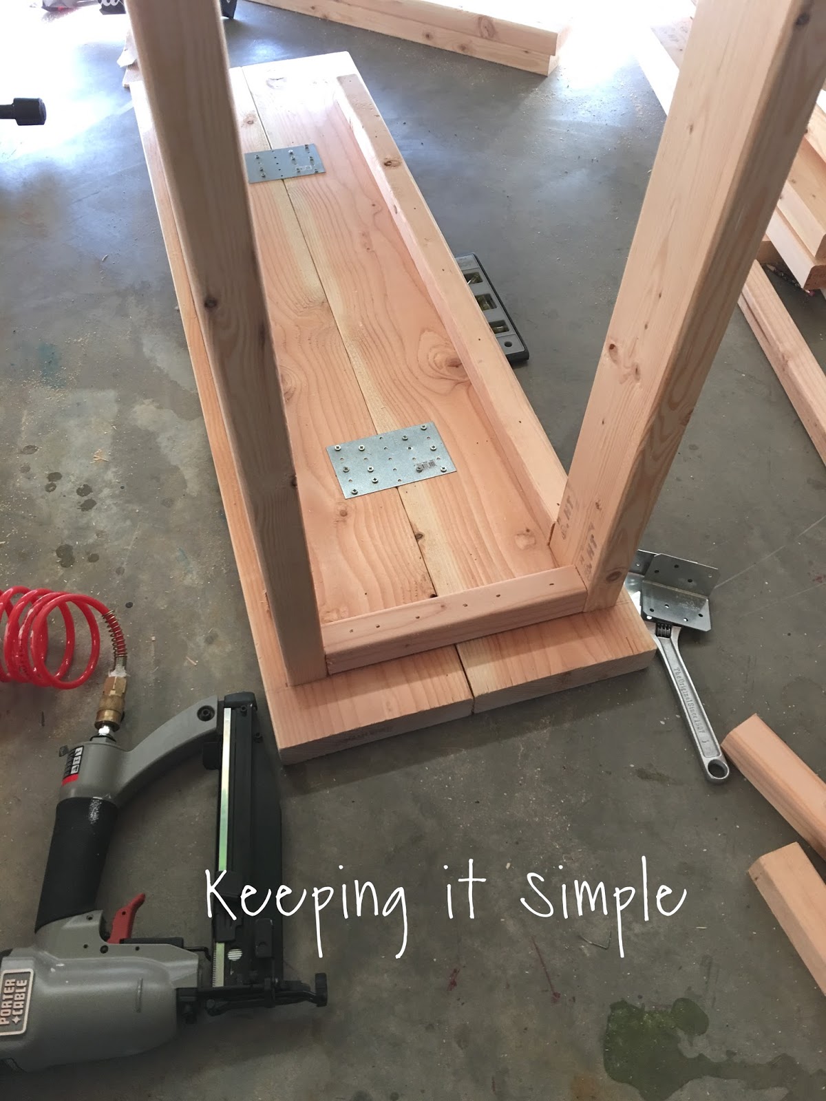How to a Sofa Table Only $30 • Keeping
