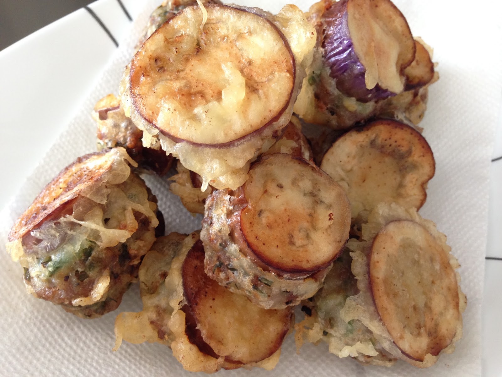 Yori Avec Moi Korean Eats // Deepfried Eggplant Dumpling