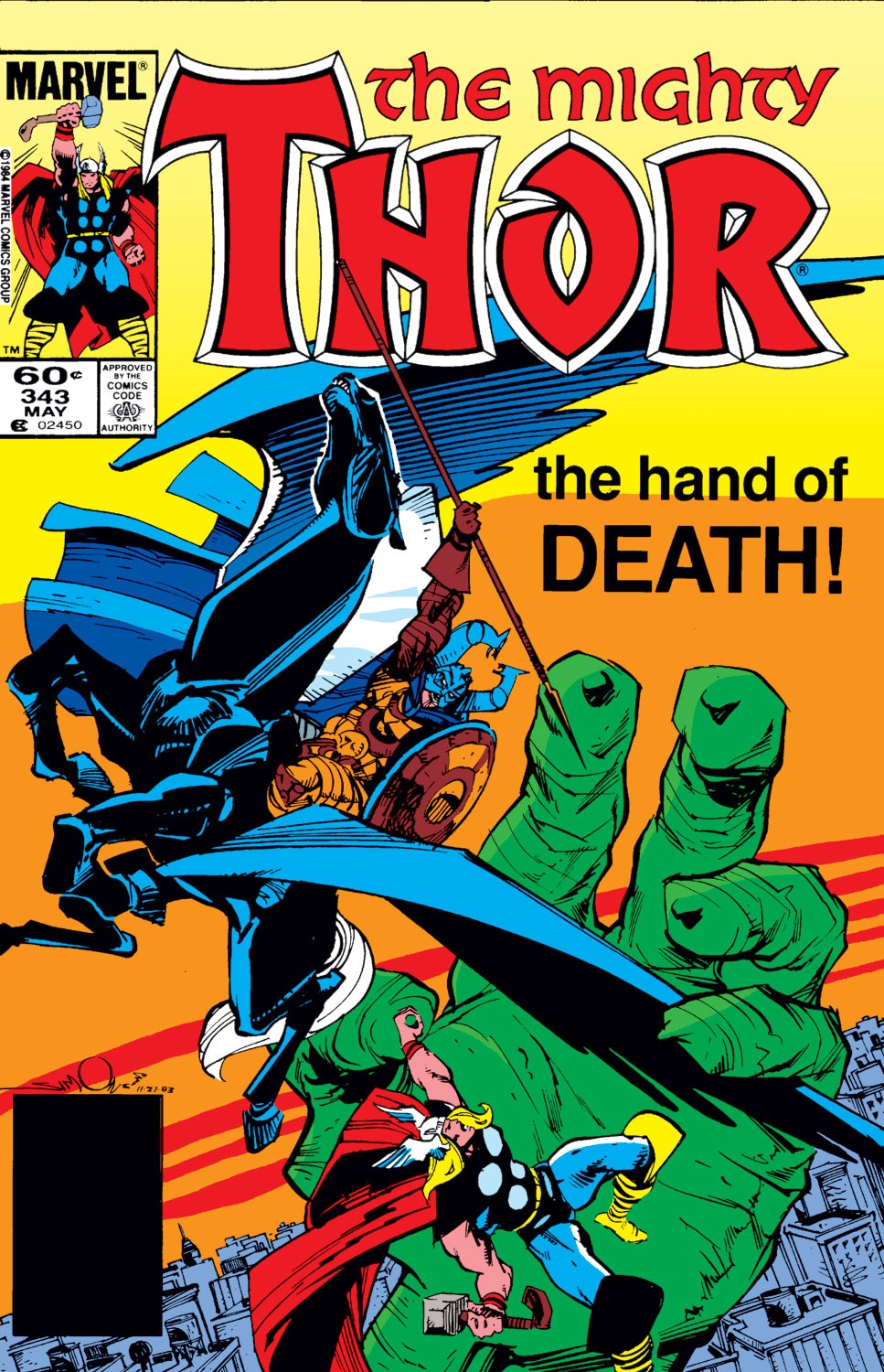 Read online Thor (1966) comic -  Issue #343 - 1