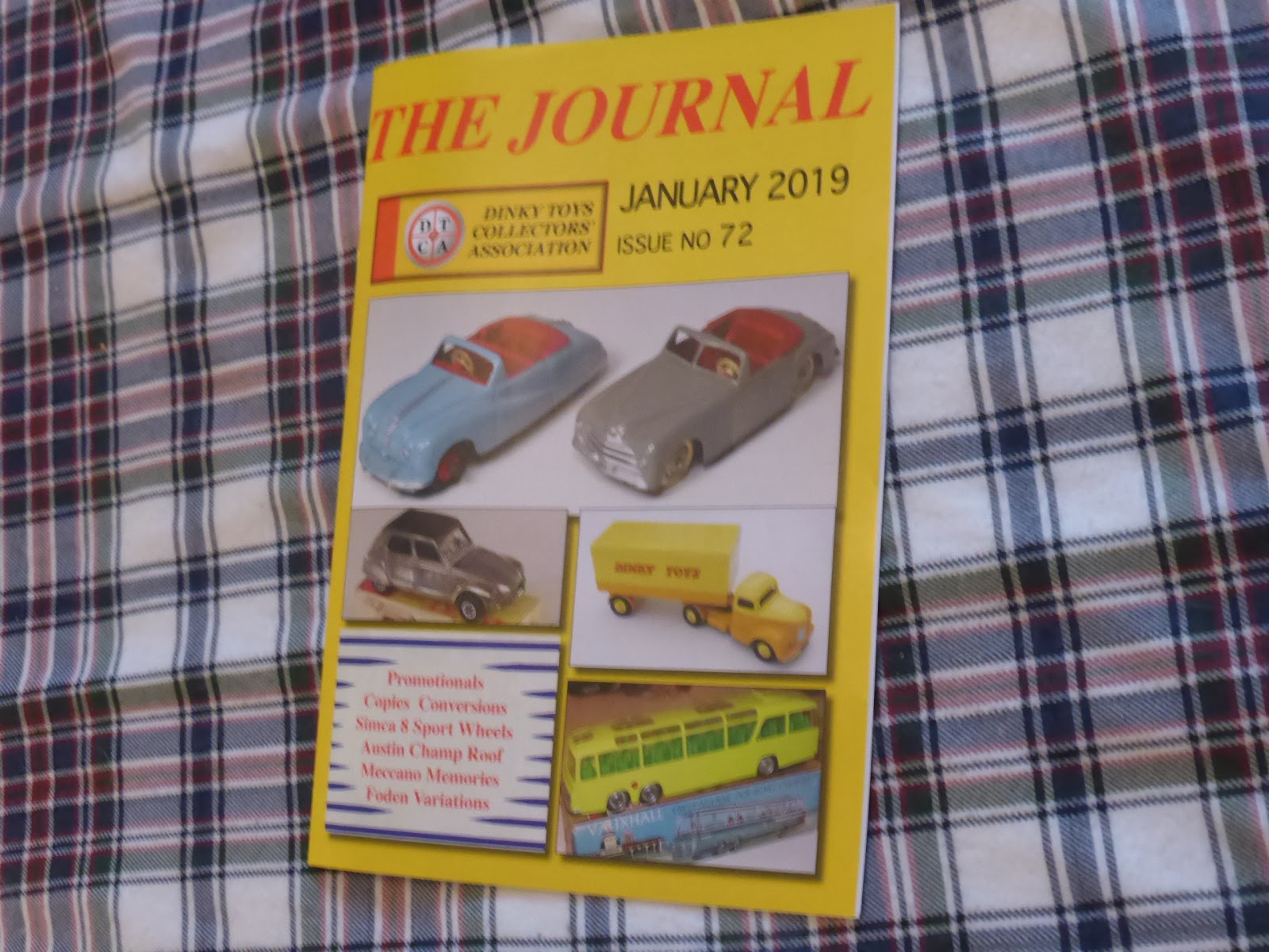 GRANDI E PICCOLE AUTO Rassegna stampa Dinky Toys Collectors' Association, The Journal, issue