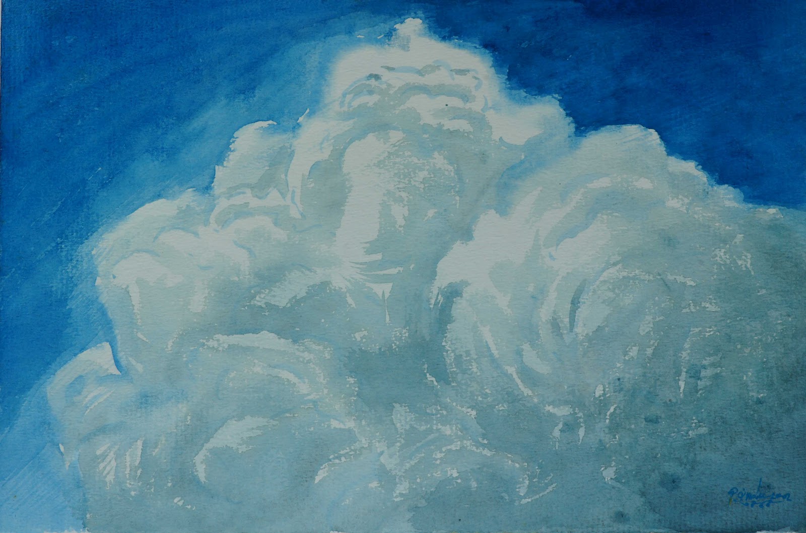 Abstract Art By Pracha Inspiration Of The Clouds 2