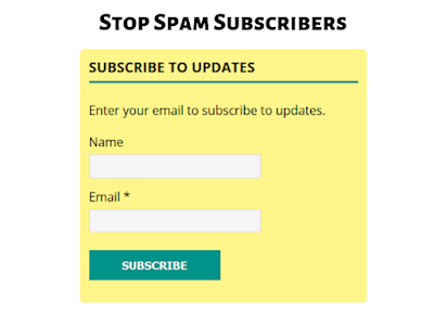wordpress-stop-spam-subscribers