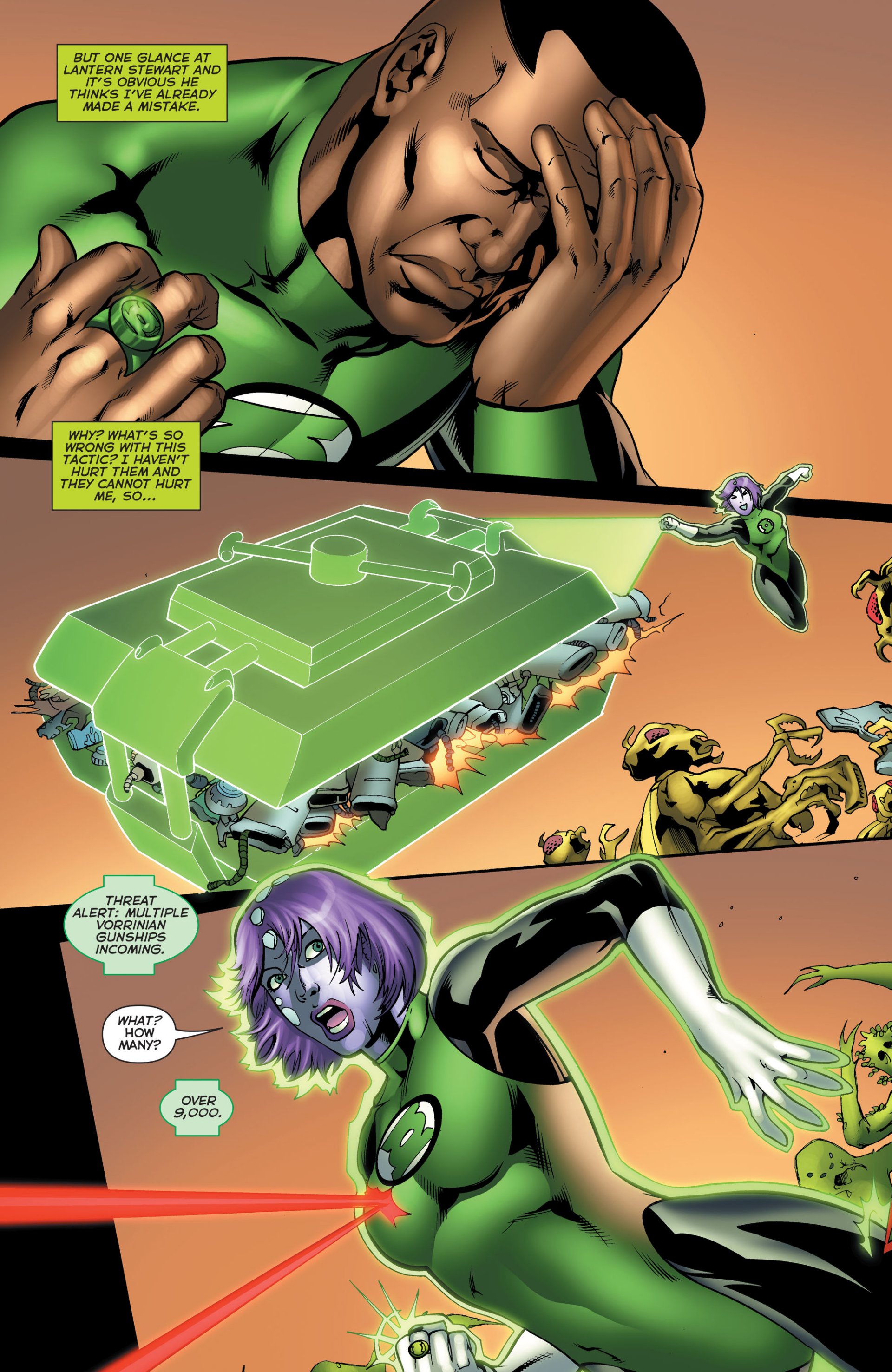 Read online Green Lantern Corps (2006) comic -  Issue #61 - 15