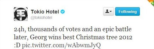 Twitter Oficial dos Tokio Hotel