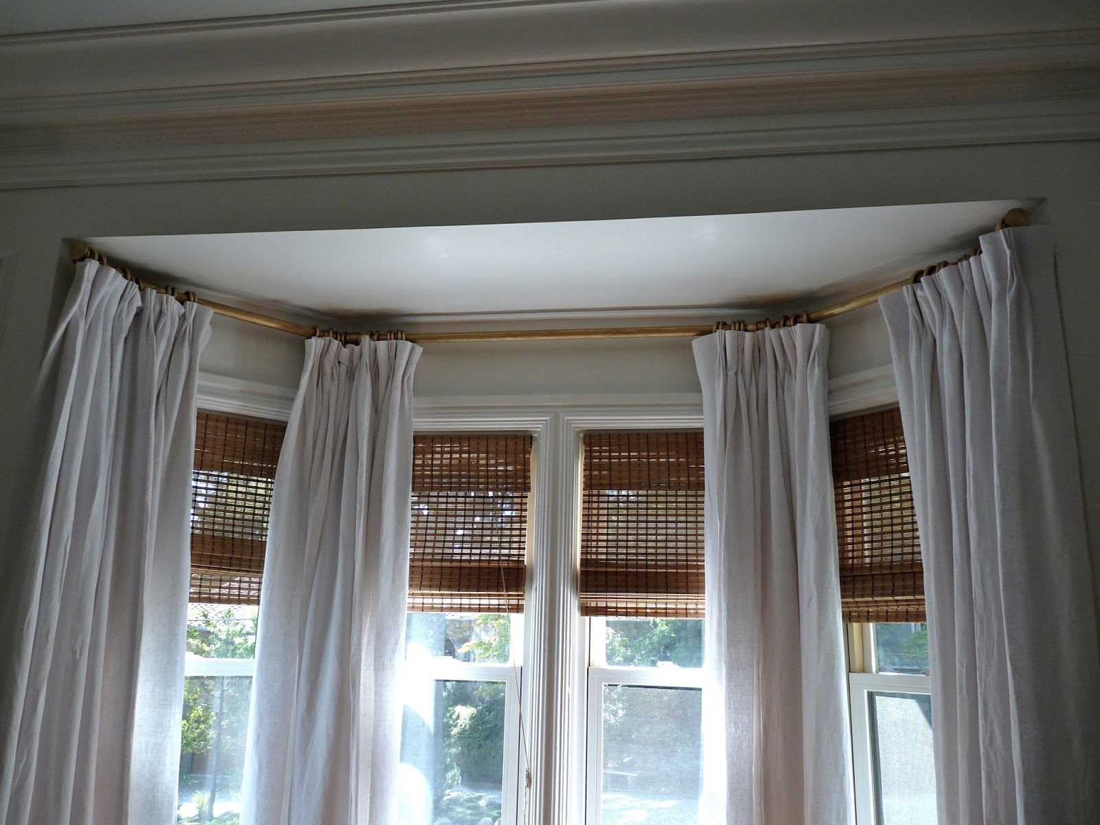 Blue White Striped Shower Curtain Window Curtain Hardware