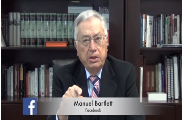 VIDEO: Bartlett alerta a los mexicanos para evitar militarización