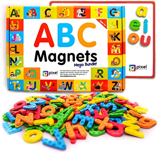 ABC and number magnets