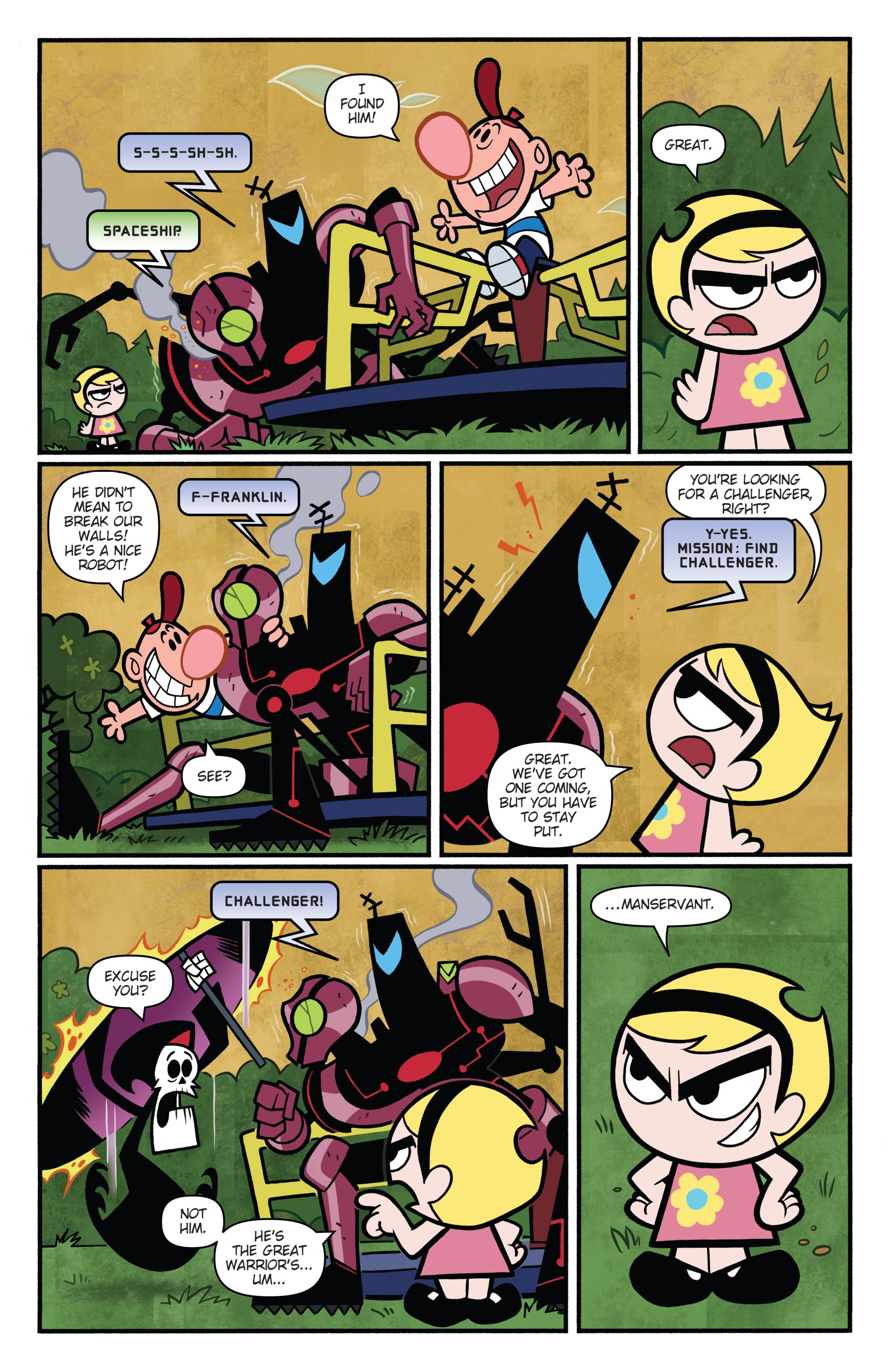 Read online Super Secret Crisis War! comic -  Issue # _Special - The Grim Adventures of Billy and Mandy - 12