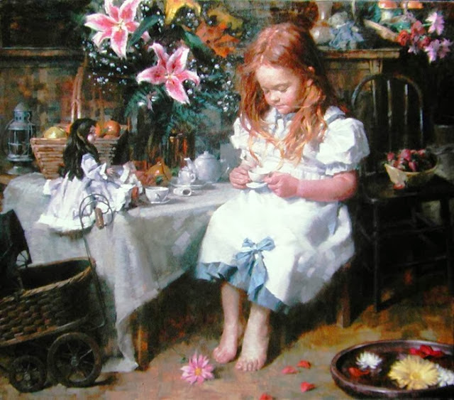 Morgan Weistling | U.S. Painter | Children Paintings