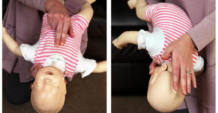 Here Are The Actions To Take To Save The Life Of A Baby Who Chokes