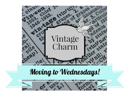 My Thrift Store Addiction Vintage Charm link party