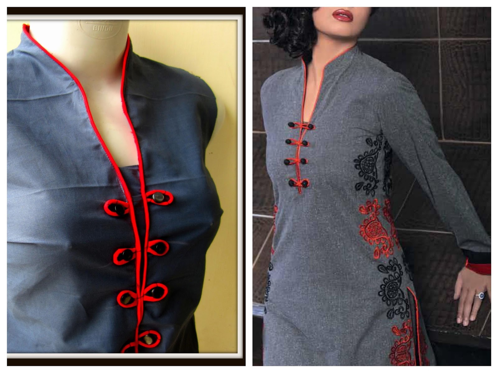 Latest collar dress neck designs | collar neck designs for kurtis