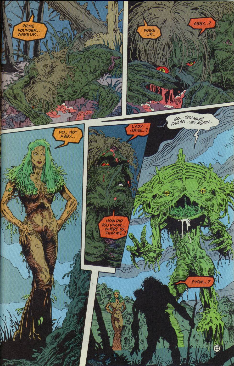 Swamp Thing (1982) Issue #129 #137 - English 23