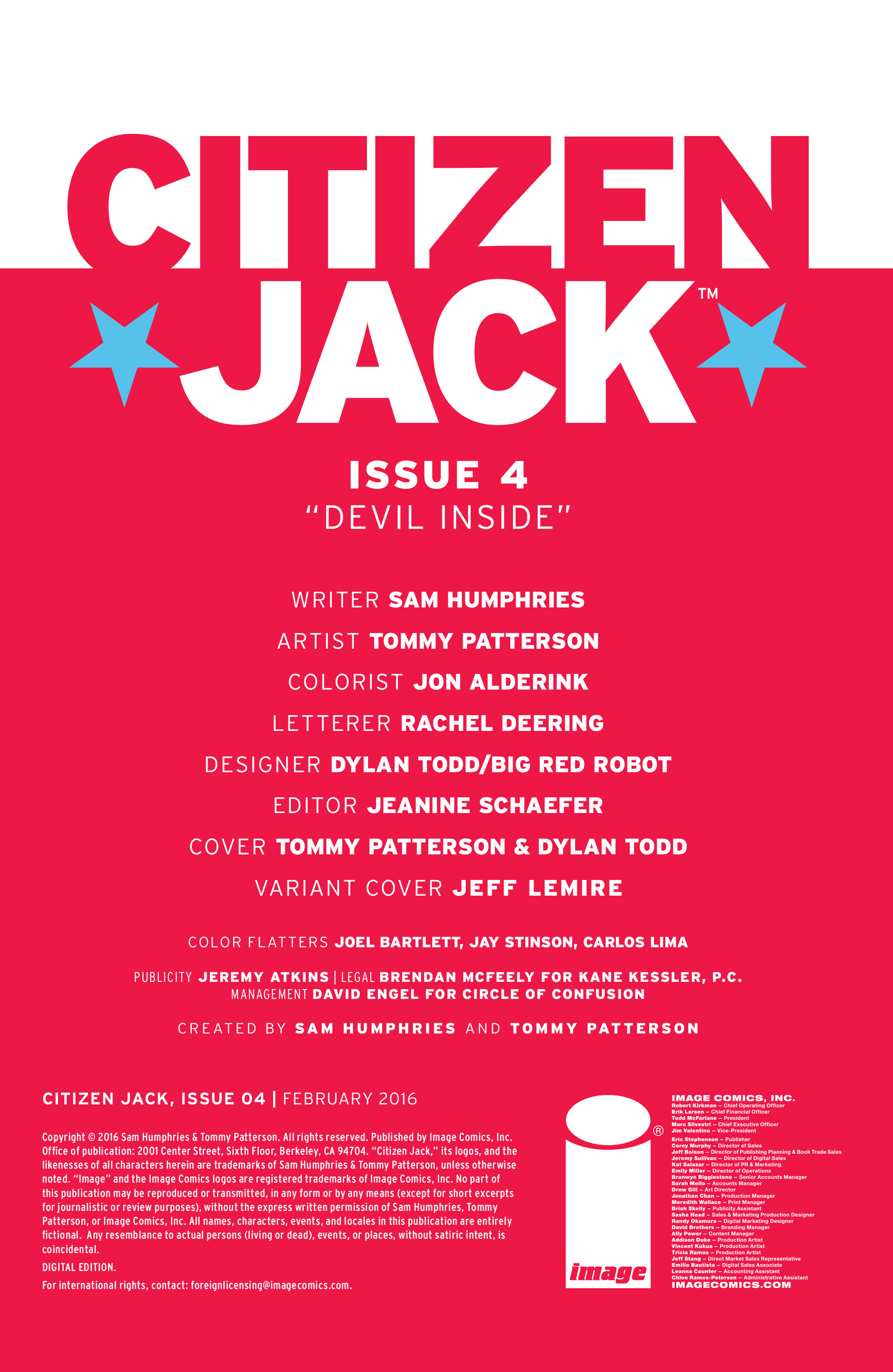 Read online Citizen Jack comic -  Issue #4 - 2