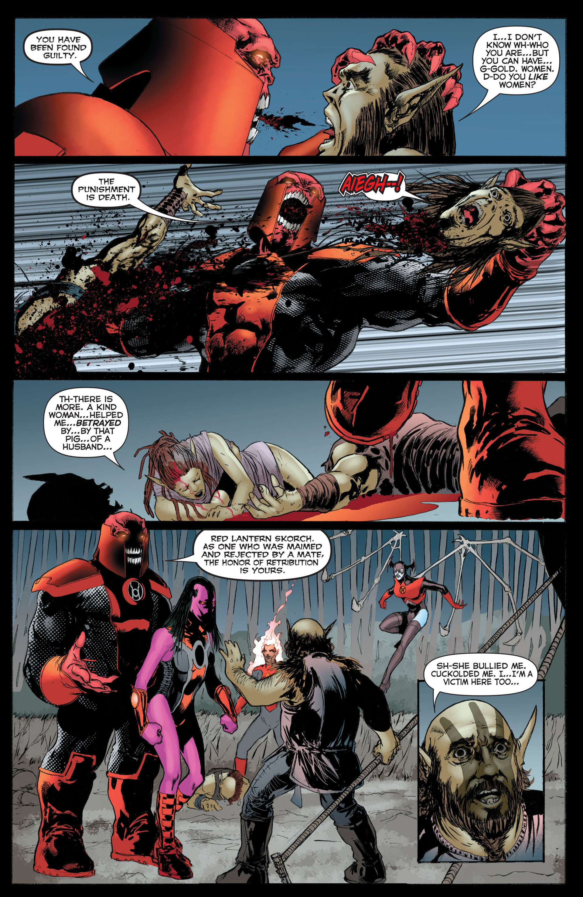 Read online Red Lanterns comic -  Issue #13 - 12