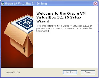 proses install virtualbox