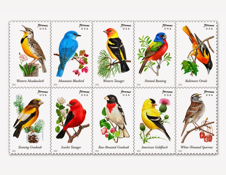 Designs In Paper 2014 Stamps of Nature
