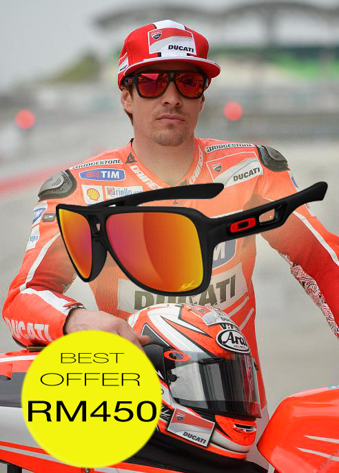 OAKLEY DISPATCH TWO II NICKY HAYDEN [PROMO PRICE RM450] - Nar-Carl
