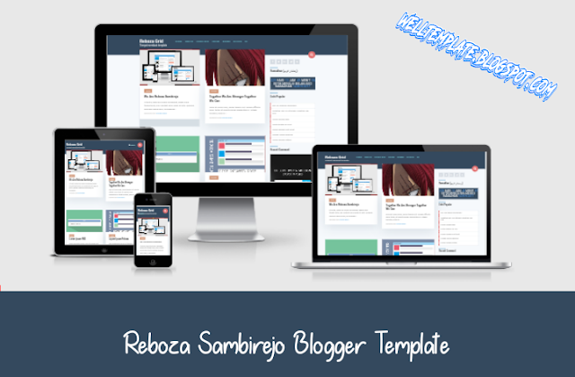 Reboza Sambirejo Premium Free Blogger Template