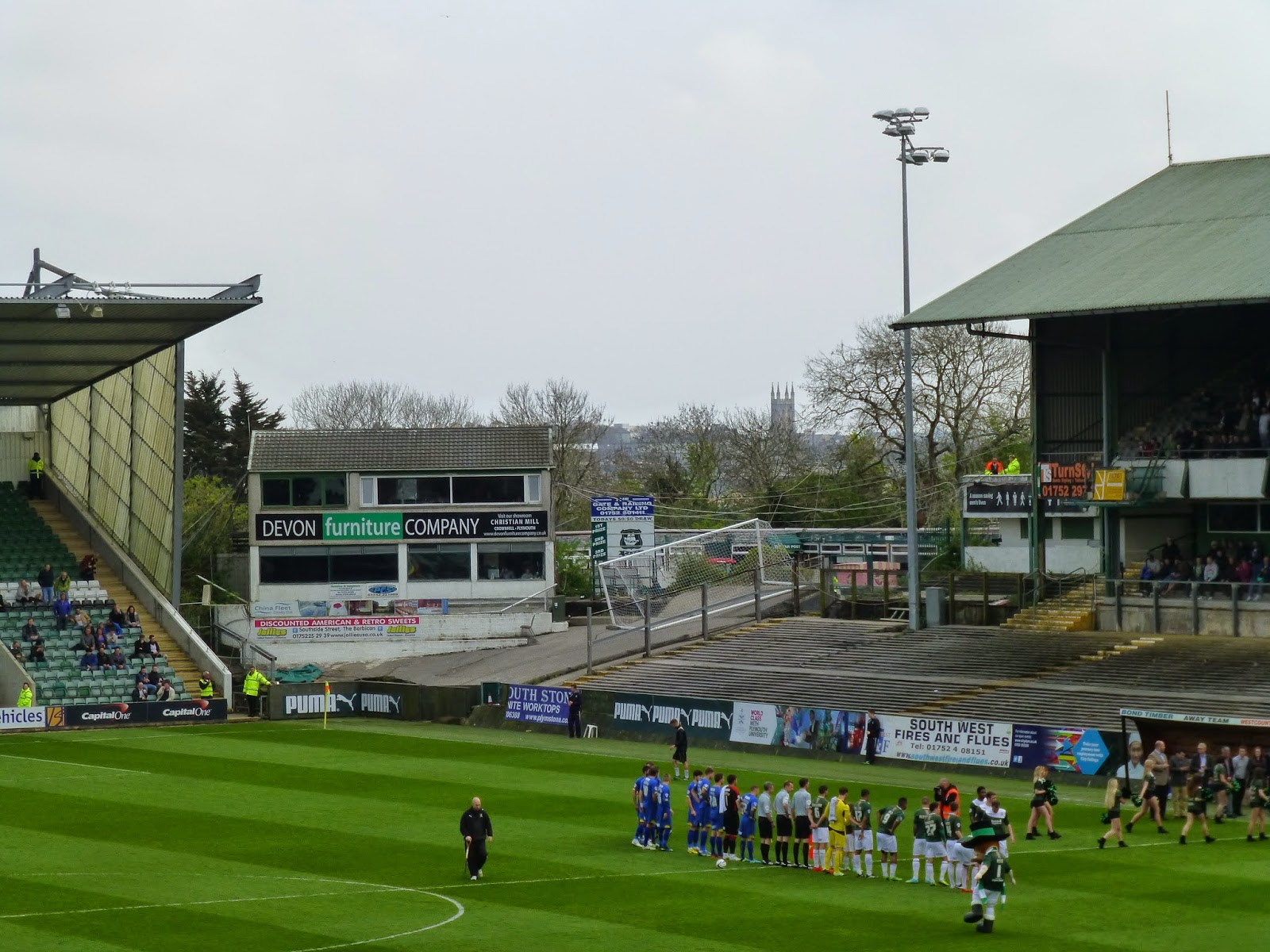 Extreme Football Tourism ENGLAND Plymouth Argyle FC