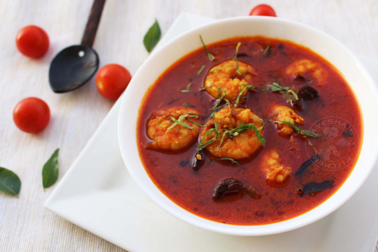 CURRY RECIPE EASY GAMBOOGE SHRIMP CURRY / KUDAMPULI CHEMMEEN CURRY