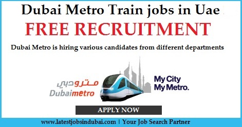 Dubai Metro jobs Serco Dubai Metro jobs in UAE 2016