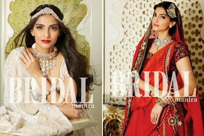 Sonam Kapoor's Photoshoot for The Hindu Bridal Mantra ad