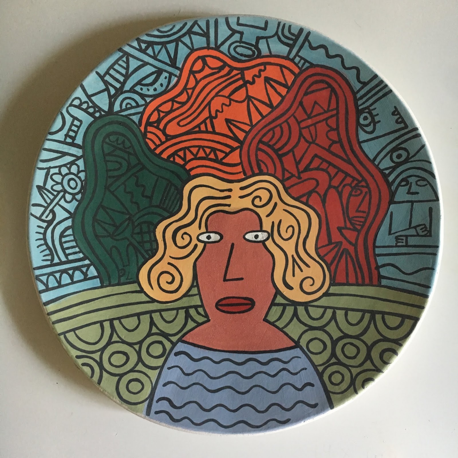 Kim Murton Bisque/ Glaze comparison