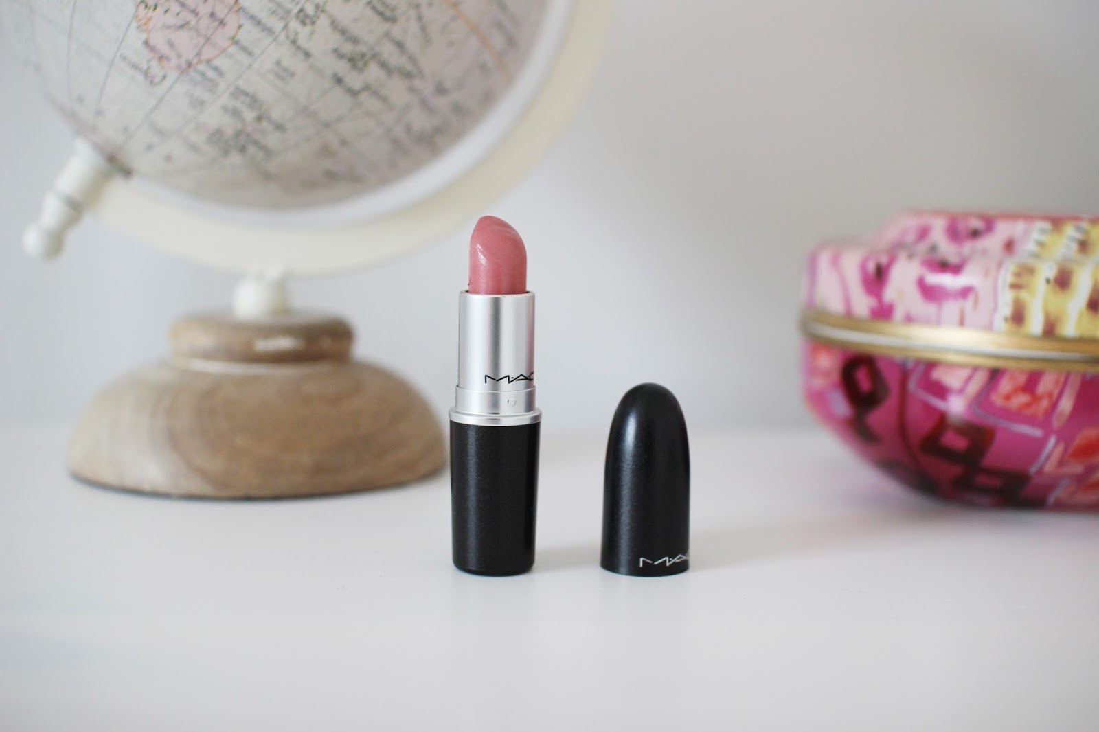 MAC Peach Blossom Lipstick Review Zoey Olivia