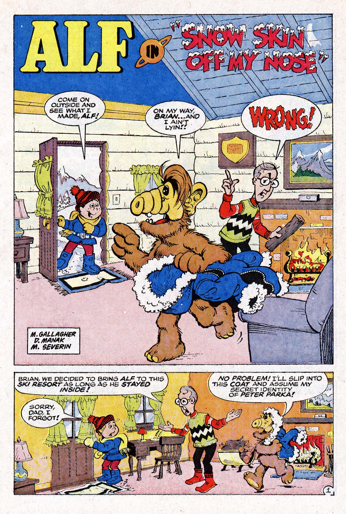 Read online ALF comic -  Issue #1 - 11