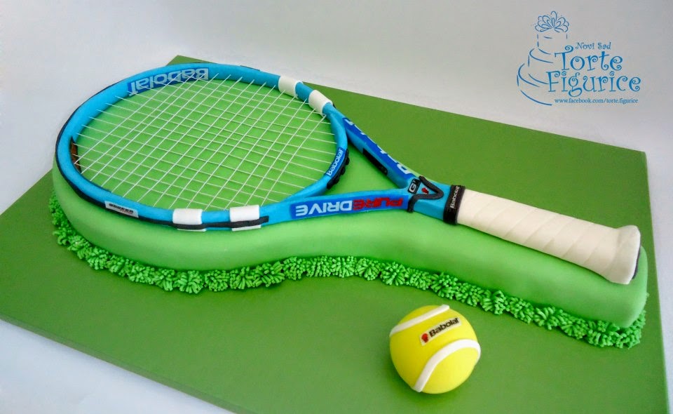 Torte i slatkiši Tennis Racquet Cake ( Torta teniski reket )