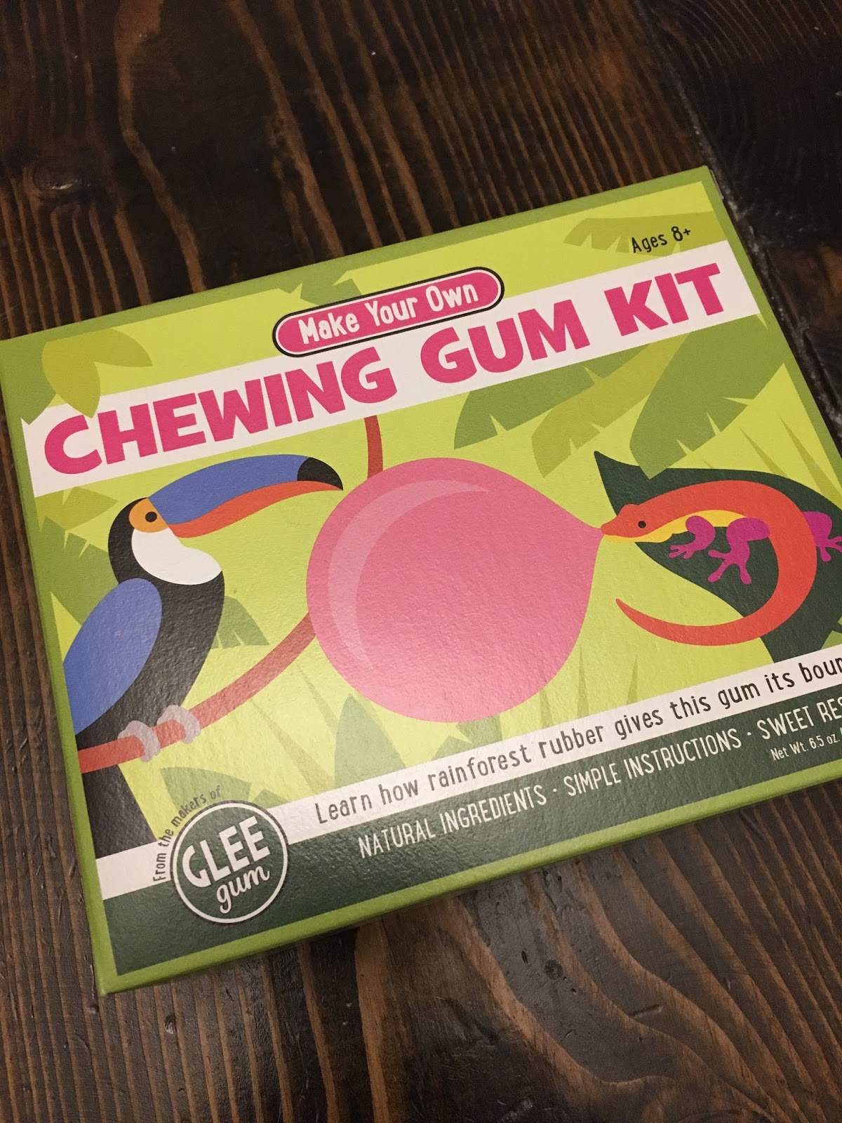 Heart Zipper Glee Gum Make Your Own Chewing Gum Kit Review Coupon Code