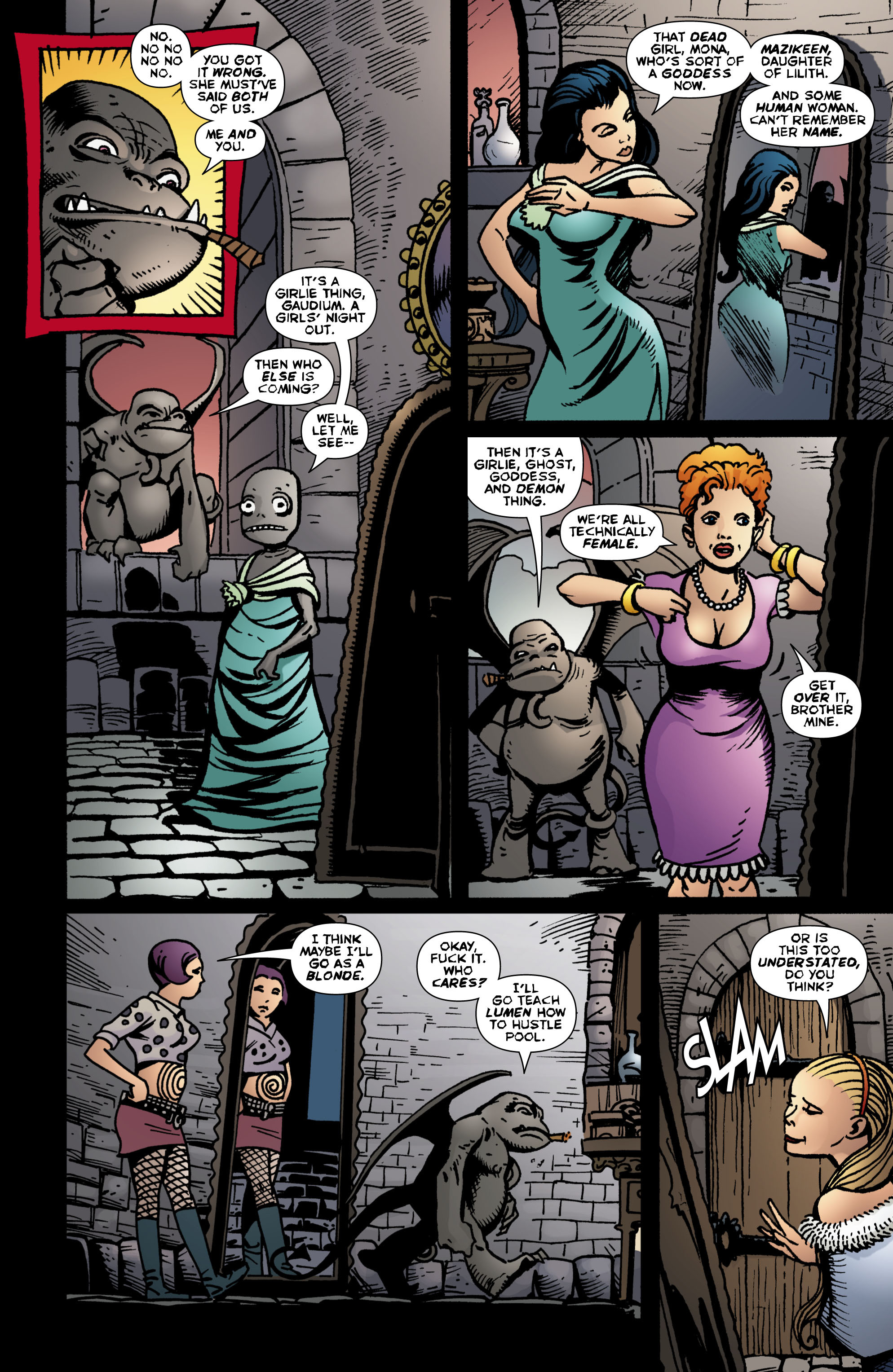 Read online Lucifer (2000) comic -  Issue #74 - 7