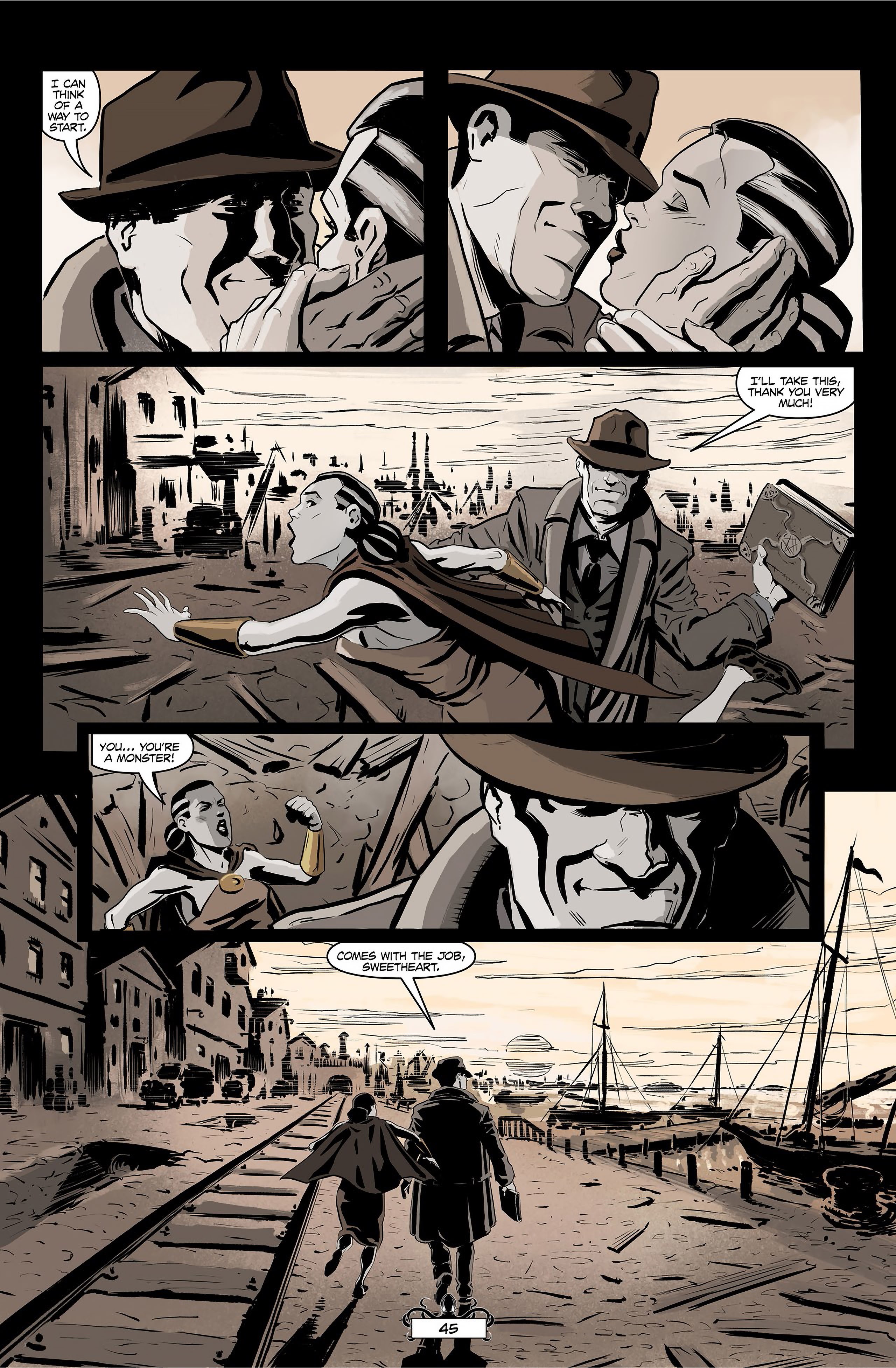 Read online Lovecraft P.I. - A Shot in the Dark comic -  Issue # TPB - 99