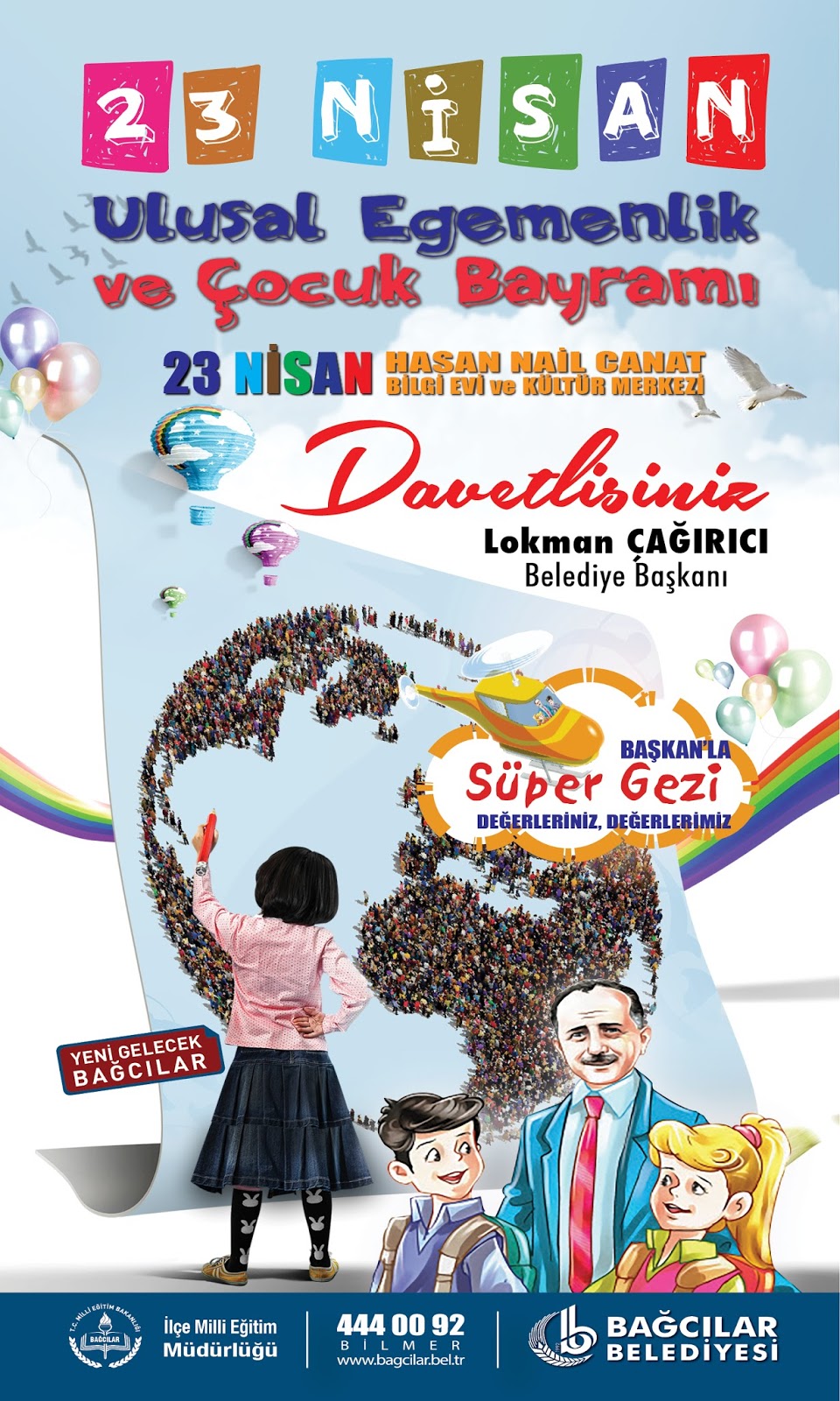 Bağcılar Çocuk Festivali – 23 Nisan Etkinlikleri 2016 Bağcılar Çocuk Festivali – 23 Nisan Etkinlikleri 2016
