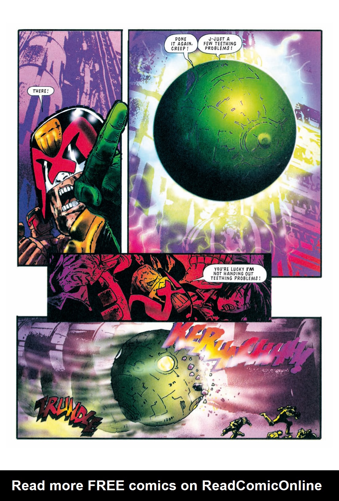 Read online Judge Dredd: The Complete Case Files comic -  Issue # TPB 21 - 22