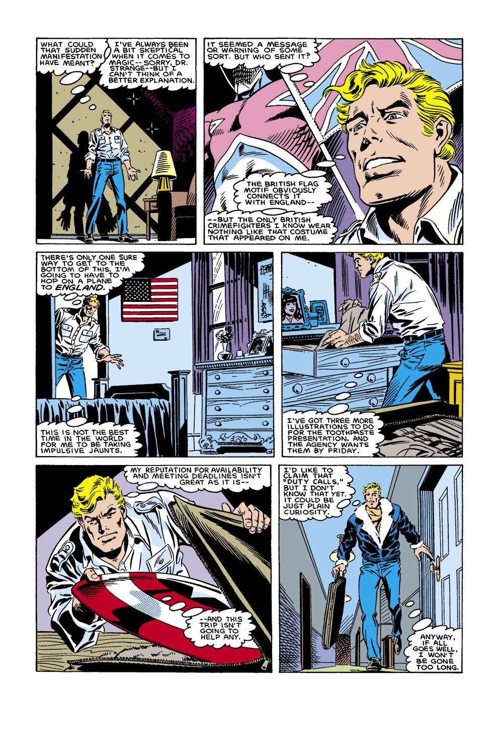 Read online Captain America (1968) comic -  Issue #305 - 4