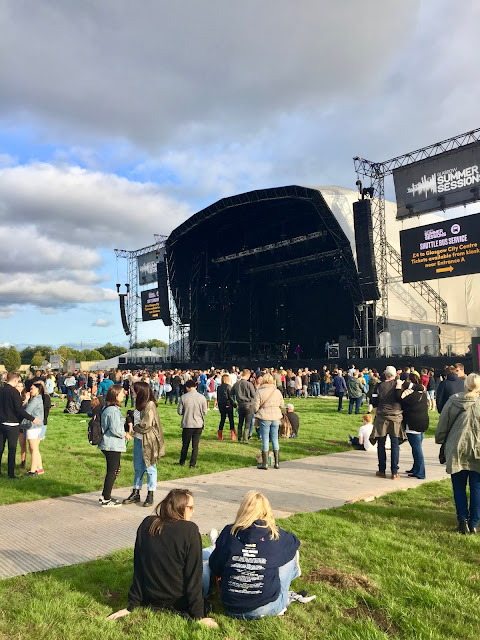 The Hunna performing at the 2018 Glasgow Summer Sessions, in Bellahouston Park