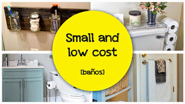 16 Ideas para un baño pequeño y low cost | Decoración