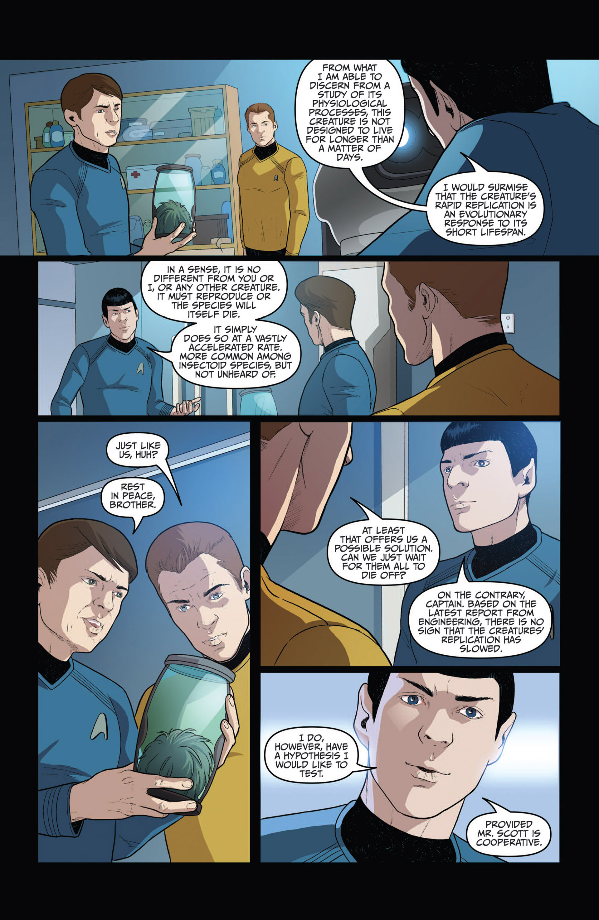 Read online Star Trek (2011) comic -  Issue #12 - 15