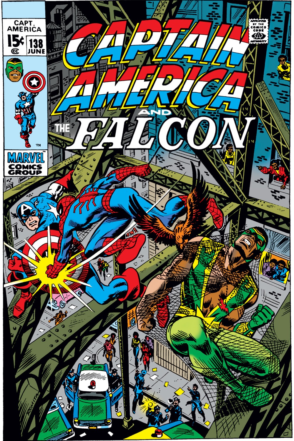Read online Captain America (1968) comic -  Issue #138 - 1