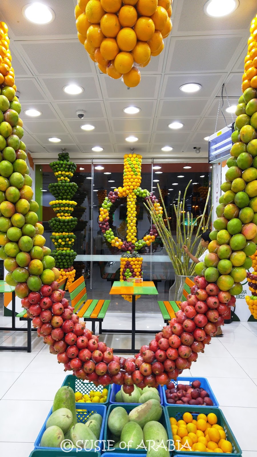 Jeddah Daily Photo Our World Jeddah Juice Shop Decor