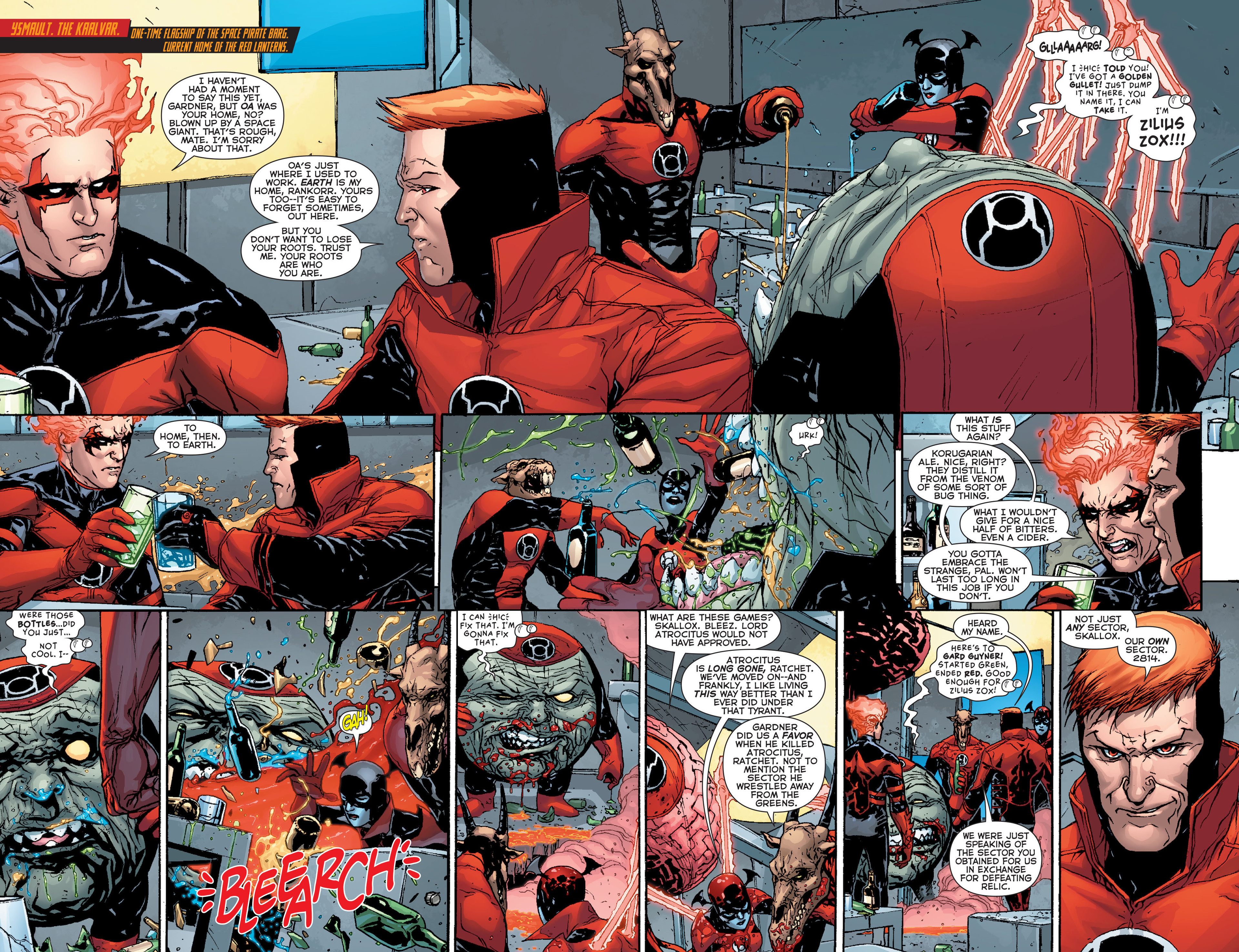 Read online Red Lanterns comic -  Issue #25 - 3