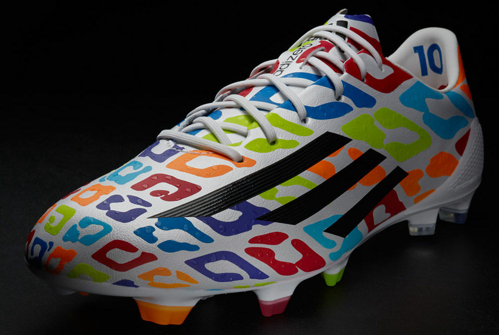 tensión patrón Vaca Lionel Messi Colorful Birthday 2014 World Cup Boot Unveiled - Footy  Headlines