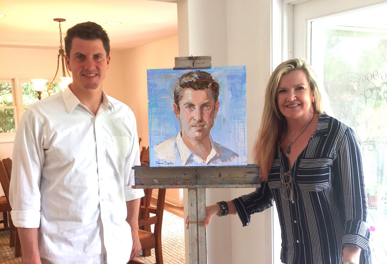 California State Senator Henry Stern Sits for Spinks' Portrait Series