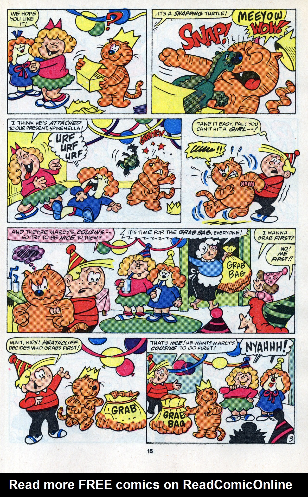 Read online Heathcliff comic -  Issue #35 - 17